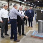 United States Congressman Ron Estes Visits Bunting-Newton